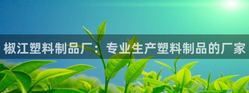 冷たい太陽：椒江塑料制品廠：專業(yè)生產(chǎn)塑料制品的廠家