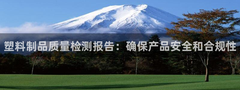 太陽(yáng)集團(tuán)控股有限公司：塑料制品質(zhì)量檢測(cè)報(bào)告：確保產(chǎn)品安全和合